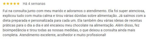 Avaliação Google
